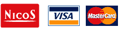 UFJニコス、VISA、MASTERがご利用いただけます。